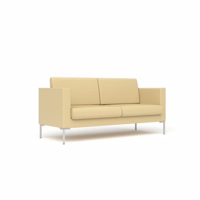 Диван 3-местный Юнитекс БЕРЛИН Бр. 005.01 экокожа премиум / бежевая