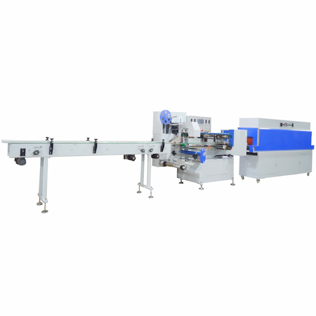 Горизонтальная упаковочная машина Hualian Machinery DXDZ-590B/180